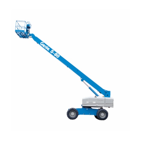 지니 26.2MZ 직진식 고소작업대 S-80J(300KG) 타이어 주행, JIB, 4WD