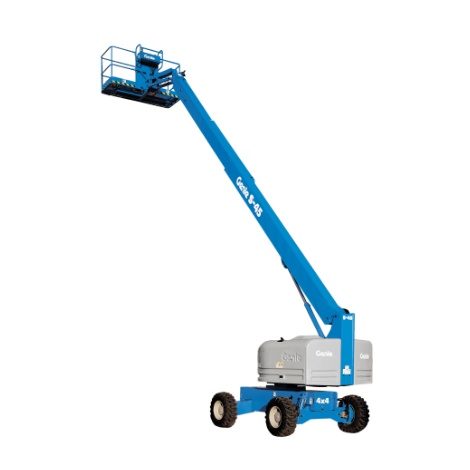지니 15.56MZ 직진식 고소작업대 S-45XC(300KG) 타이어 주행, 4WD