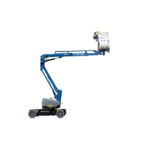 지니 12MZ 굴절식 고소작업대 Z-33/18(200KG) DC, 타이어 주행, 2WD