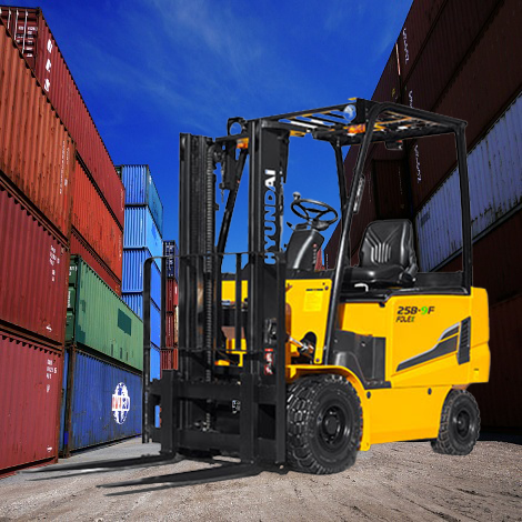 현대 2톤 전동 좌식 지게차 20B-9F