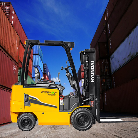 현대 3톤 전동 좌식 지게차 30B-9F