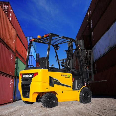 현대 3톤 전동 좌식 지게차 30B-9F