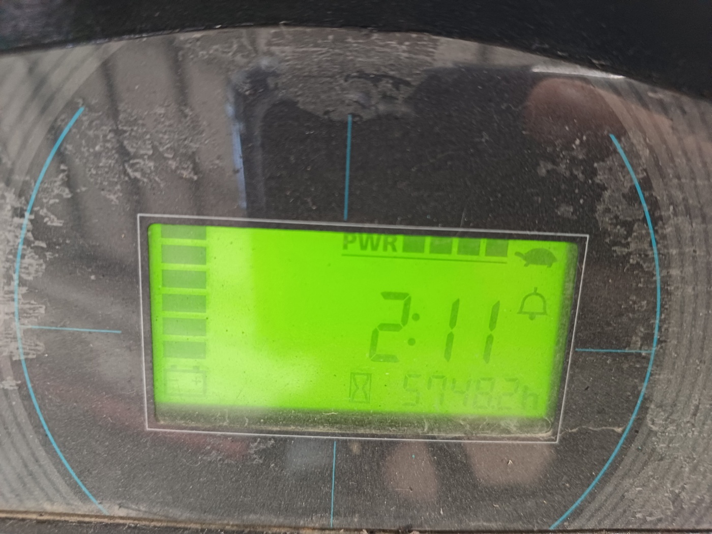 스미토모 2톤 전동 입식 지게차 2017년식 2단마스트 4M 신품배터리 장착 장비