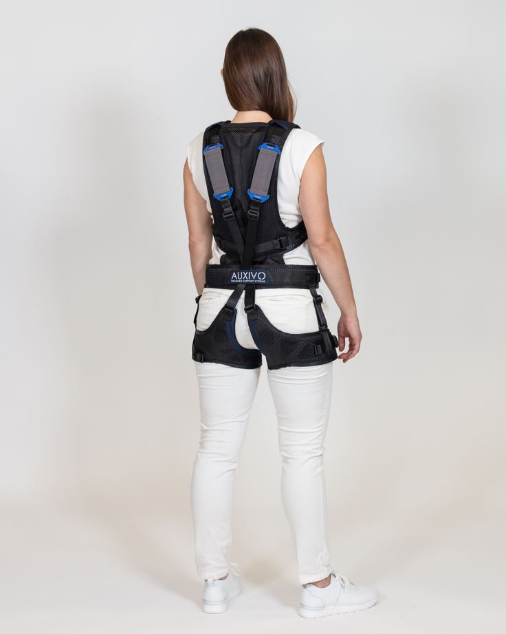 허리 근육 보조용 의복형 슈트 / Auxivo-LiftSuit / 외골격 로봇(Exoskeleton) / 웨어러블 로봇(Wearable Robot)