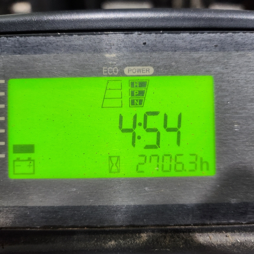 스미토모 1.8톤 전동 지게차 41-FB18 3단4.5M S/S 좌식 2016년 11월식